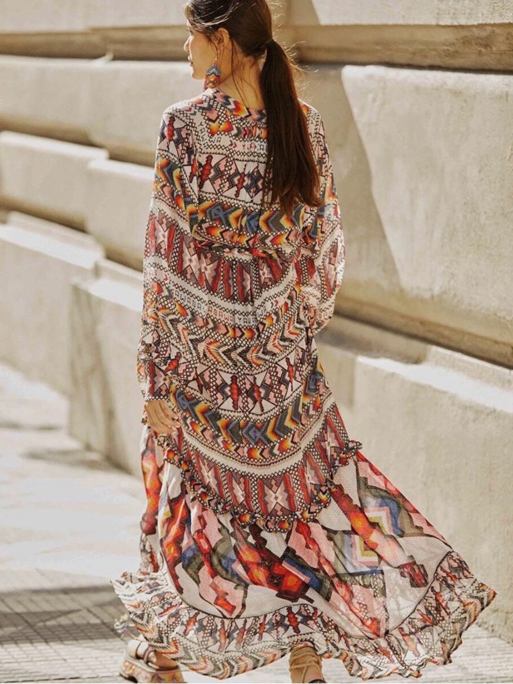 NWT Farm Rio $300 Amulet Maxi Dress M - Picture 2 of 5